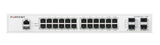Fortinet Fortiswitch-124f  Switch  24xge Port + 4x Sfp+ Port + 1x Rj45 Console. Fanless Design