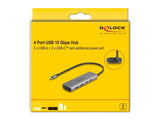 EAN 4043619642991 - DeLOCK 64299 hub de interfaz USB 3.2 Gen 1 (3.1 Gen 1) Type-C 10000 Mbit/s Gris imagen 3