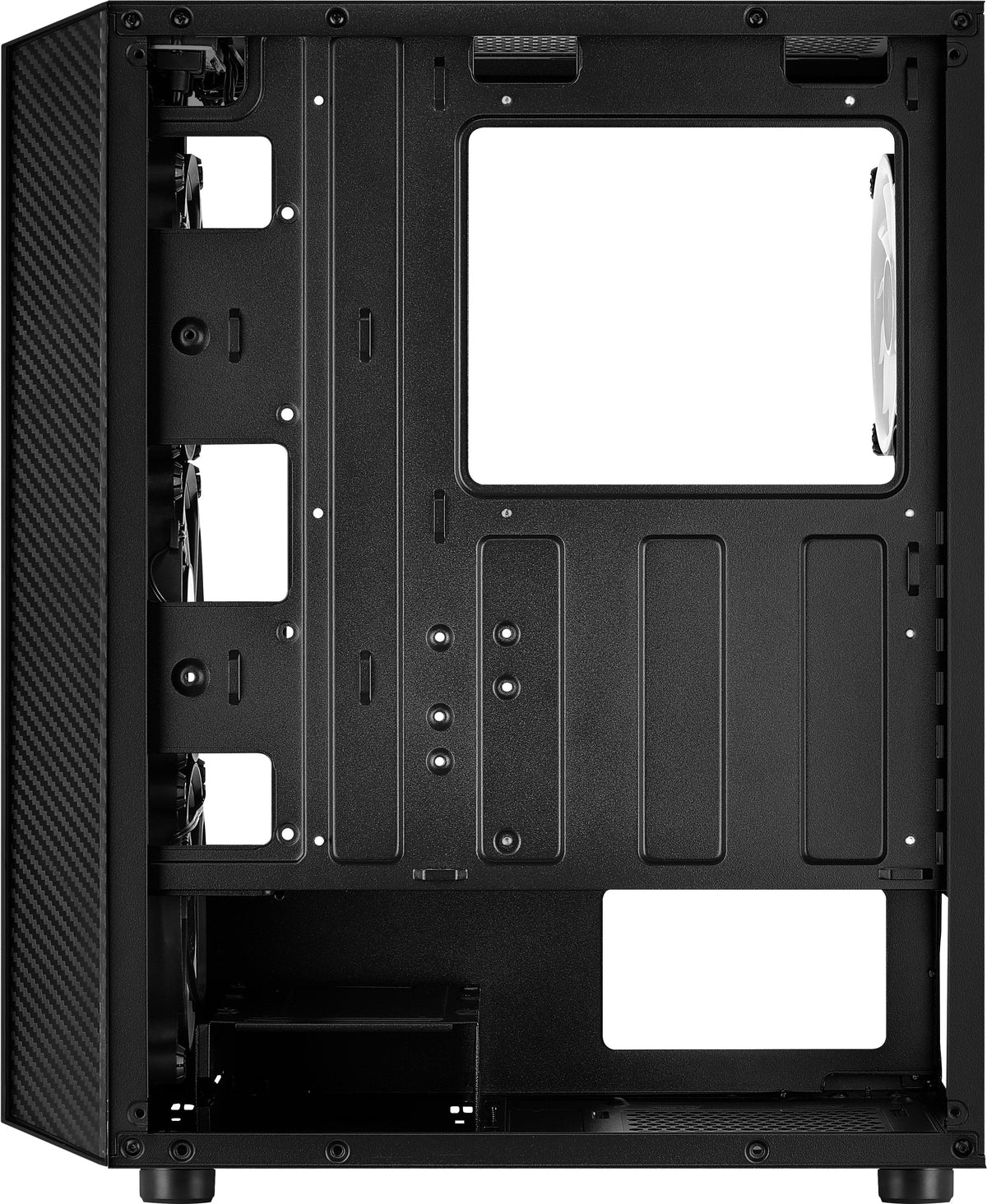 Caja Gaming Semitorre Aerocool Hivebk