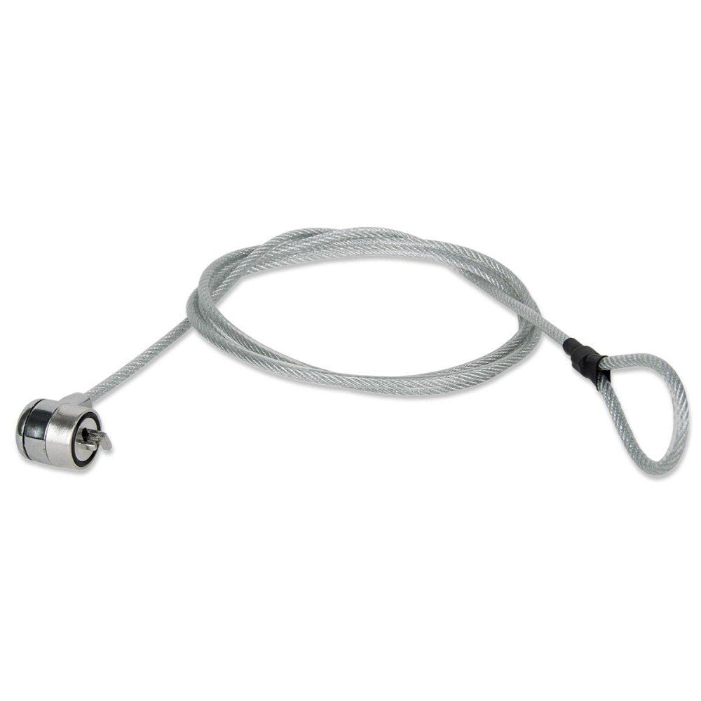 Techly 106060 Portátil Security Cable Lock With Key 1.4m Steel Silver
