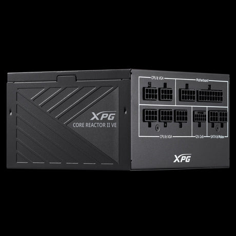 EAN 4711085946232 - XPG COREREACTOR II VE 650W unidad de fuente de alimentación 24-pin ATX ATX Negro imagen 2