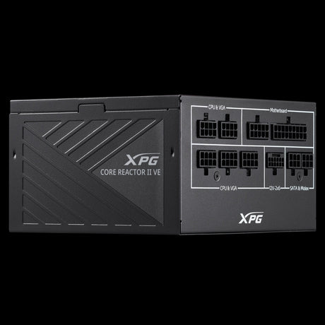 EAN 4711085946232 - XPG COREREACTOR II VE 650W unidad de fuente de alimentación 24-pin ATX ATX Negro imagen 2