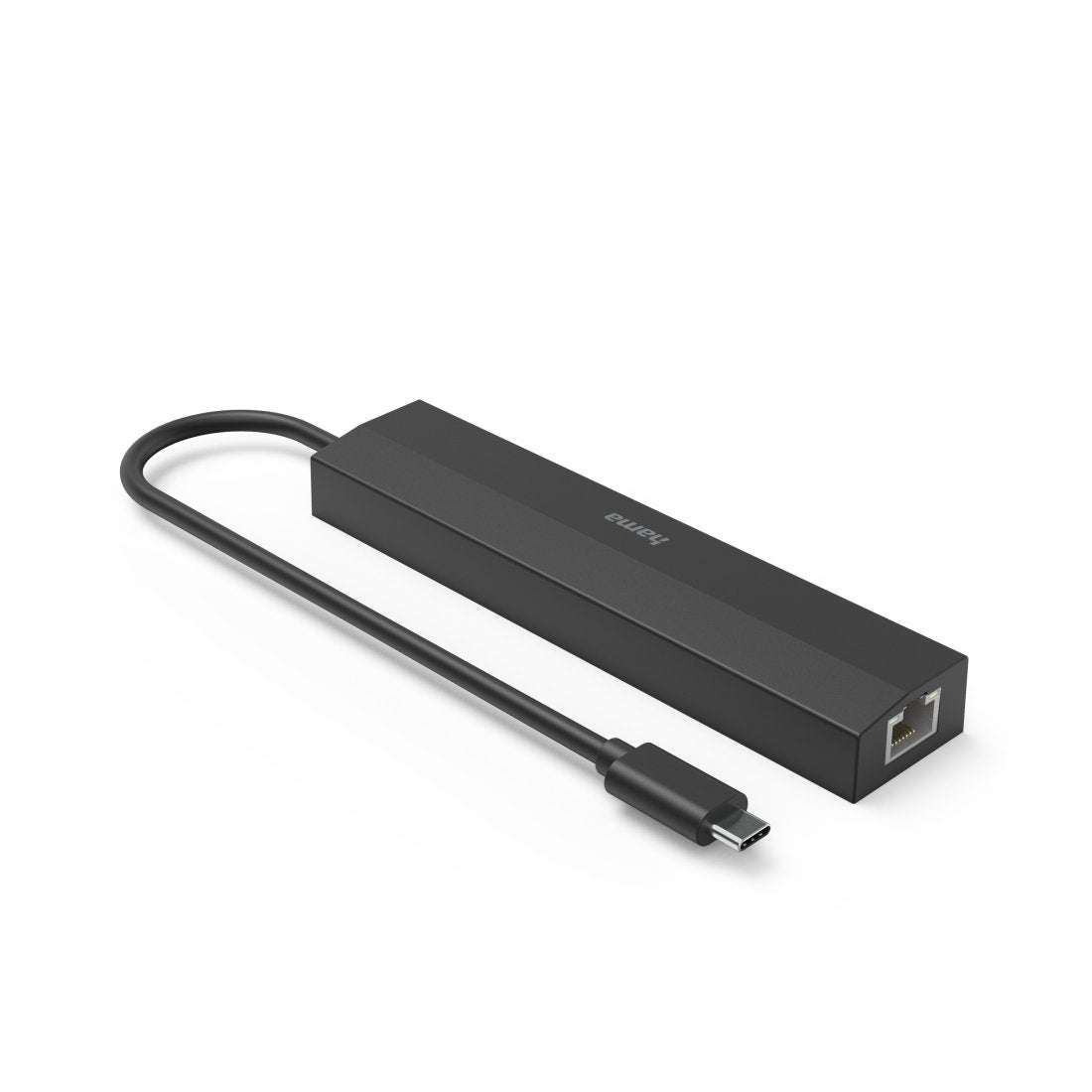 Hama Entry Hub Usb 3.2 - Potencia Maxima 100w - Cable Usb-C Integrado De 15cm - Lan Ethernet 1gbps - Hdmi 4k - 3x Usb-A