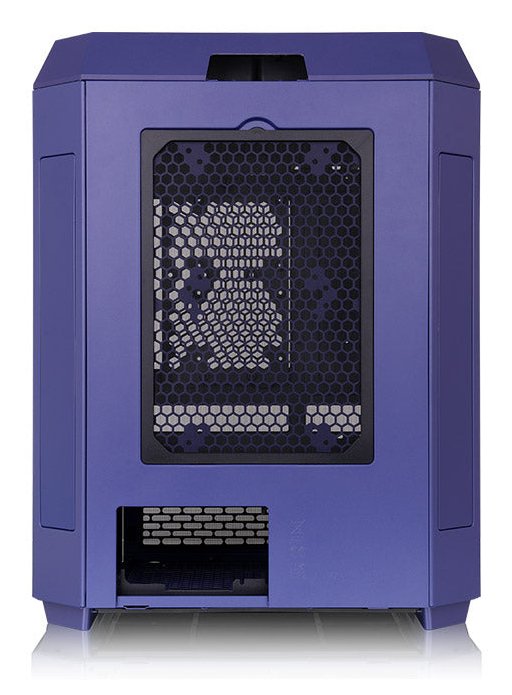Thermaltake The Tower 600, Caja Violeta, Vidrio Templado X 3 Ca-1z1-00mnwn-00