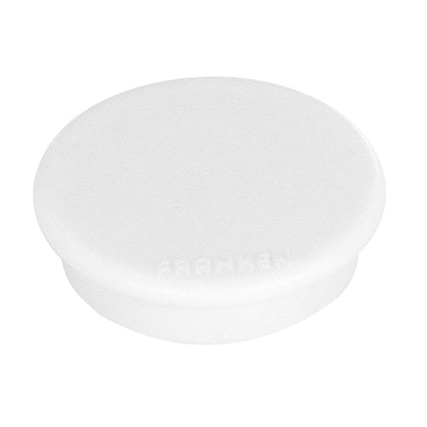 Franken Gmbh Franken - Magnet - 3,2 Cm Diámetro - Blanco (Paquete De 10)