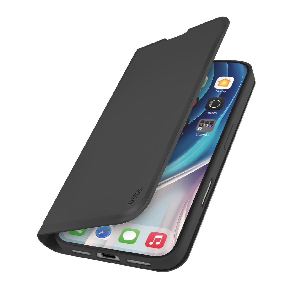 Sbs Wallet Stand Iphone 17 Pro Schwarz