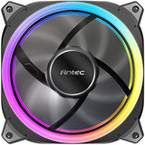 Pack De 3 Ventiladorados De Caja Antec Neo Prizm T3 Rgb - 12cm (Negro)