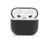 Decoded Leather Aircase Lite For Airpods Gen 3 Black