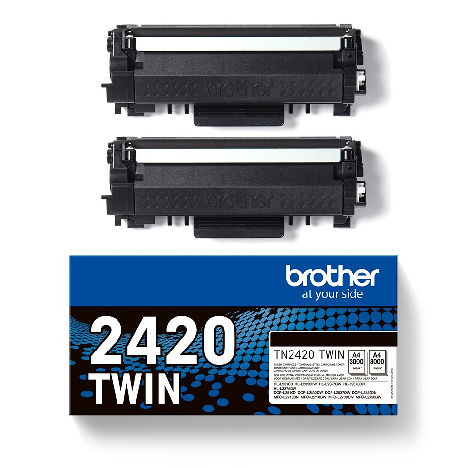 EAN 4977766812764 - Brother TN-2420TWIN cartucho de tóner 2 pieza(s) Original imagen 4