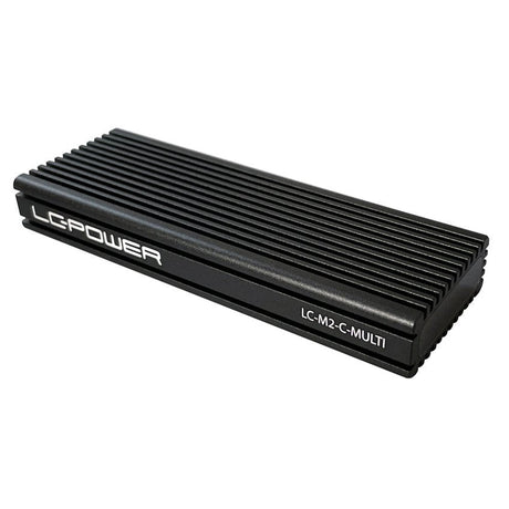 EAN 4260070128486 - LC-Power LC-M2-C-MULTI caja para disco duro externo Caja externa para unidad de estado sólido (SSD) Negro imagen 2