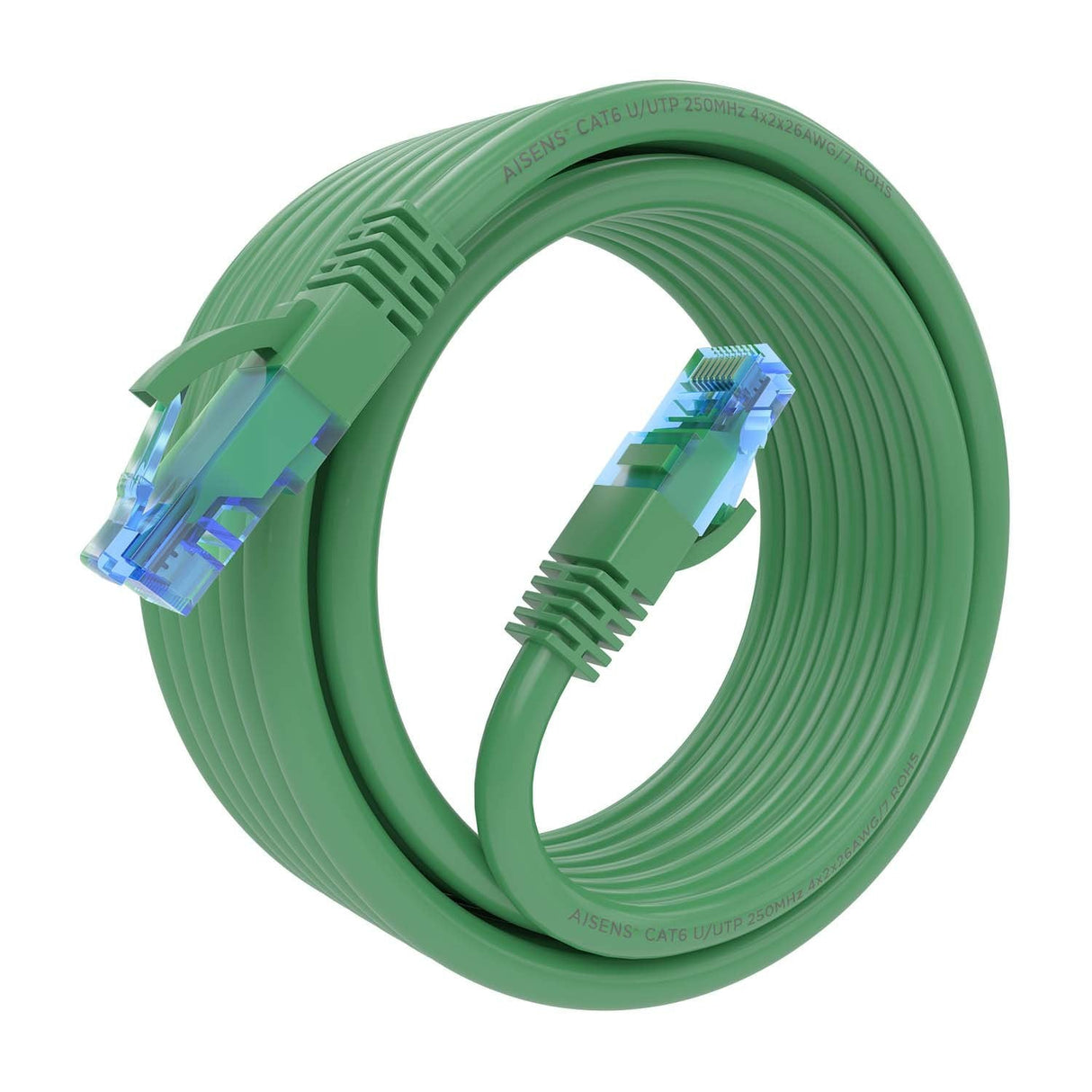 Aisens Cable De Red Rj45 Cat.6 Utp Awg26 Cca - 5m - Verde
