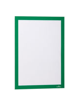 Marco Magnético Durable Duraframe A4 Grande, Pack De 10 Unidades, Verde
