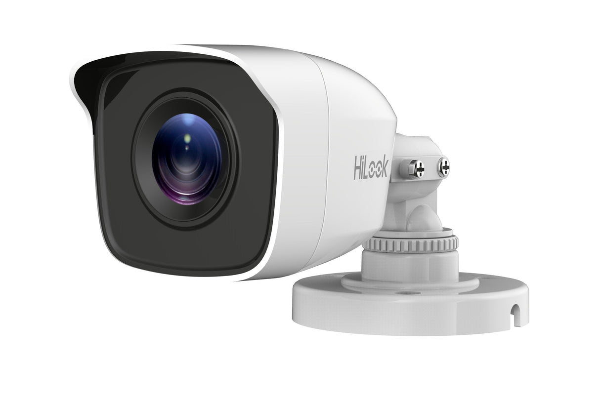 Camara Hilook B1xx-M Series Ir Mini Bullet / Res Hd1080p /Lente Fija 2.8/3.6/6mm /Metalica /Ip66 (Th Hilook Thc-B120-M, Cctv Security Camera, Interior Y Exterior, Interno, Inglés, Bala, Blanco