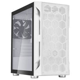 Caja Pc Silverstone Fara H1m, Blanco, Micro-Atx Ventana Lateral 120 Mm X 1 Ventilador Incl. Sst-Fah1mw-G