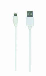 EAN 8716309095518 - Gembird CC-USB2-AMLM-2M-W cable de conector Lightning Blanco imagen 1