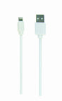 EAN 8716309095518 - Gembird CC-USB2-AMLM-2M-W cable de conector Lightning Blanco imagen 1