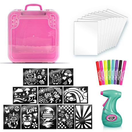 EAN 3555801455186 - Canal Toys Airbrush Art Activity Case imagen 1