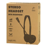 EAN 4052792064155 - LogiLink HS0055 auricular y casco Auriculares Alámbrico Diadema Música/uso diario Negro imagen 9