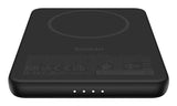 Belkin Boostcharge Slim 5000mah Mag.Pb/15w/Usb-C Blac.Bpd021hqbk