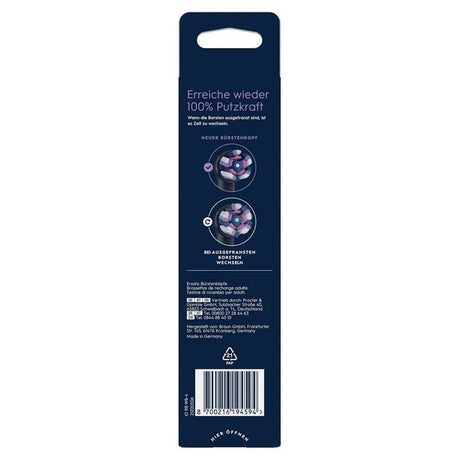 EAN 8700216194594 - Oral-B iO 4 pieza(s) Negro imagen 3