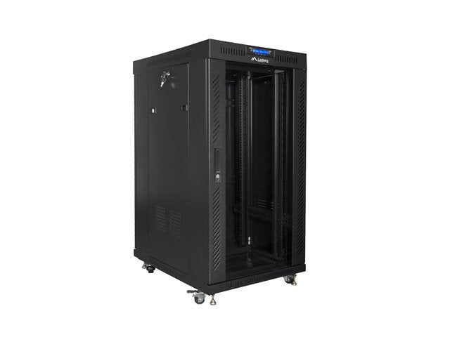 EAN 5901969440270 - Lanberg FF01-6822-12BL armario rack 22U Rack o bastidor independiente Negro imagen 5