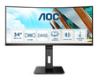 EAN 4038986118224 - AOC P2 CU34P2A pantalla para PC 86,4 cm (34") 3440 x 1440 Pixeles Quad HD LED Negro imagen 1
