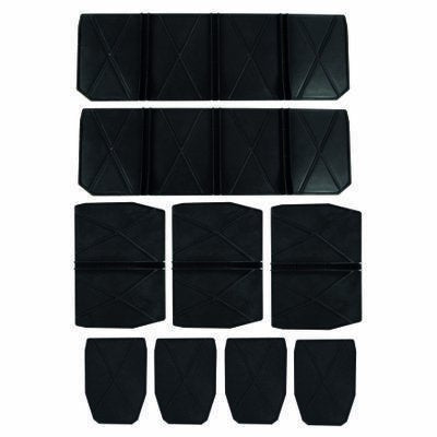 Juego De Compartimentos De Plástico De La Caja Del Sistema Einhell , 9 Piezas, Inserto (Negro, Para E-Case Sc, E-Case Sf) 4540012