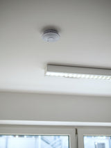 Detector De Humo Rm L 3101 Conectable Por Radiocomunicación (Hasta 40 Detectores Conectables, Con Batería De 10 Años, Probado Según Din En 14604)