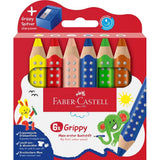 Faber-Camell Hntmift Grippy 6er Set Con Spitzer
