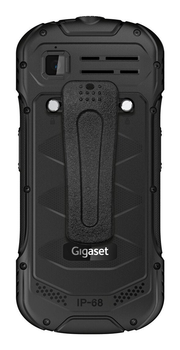 Gigaset Glx 8 Active Schwarz 6,1 Cm 2,4 Zoll Display Push-To-Talk Funktion 2500 Mah Akku Ip68 2 Mp Kamera Dual-Sim Azultooth