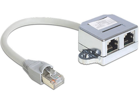 EAN 4043619654413 - DeLOCK 65441 cable de red Gris 0,15 m imagen 1