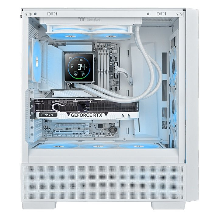 Refrigeración Líquida Cpu K Thermaltake Th240-S V3 Argb Sync Aio Snow Edition