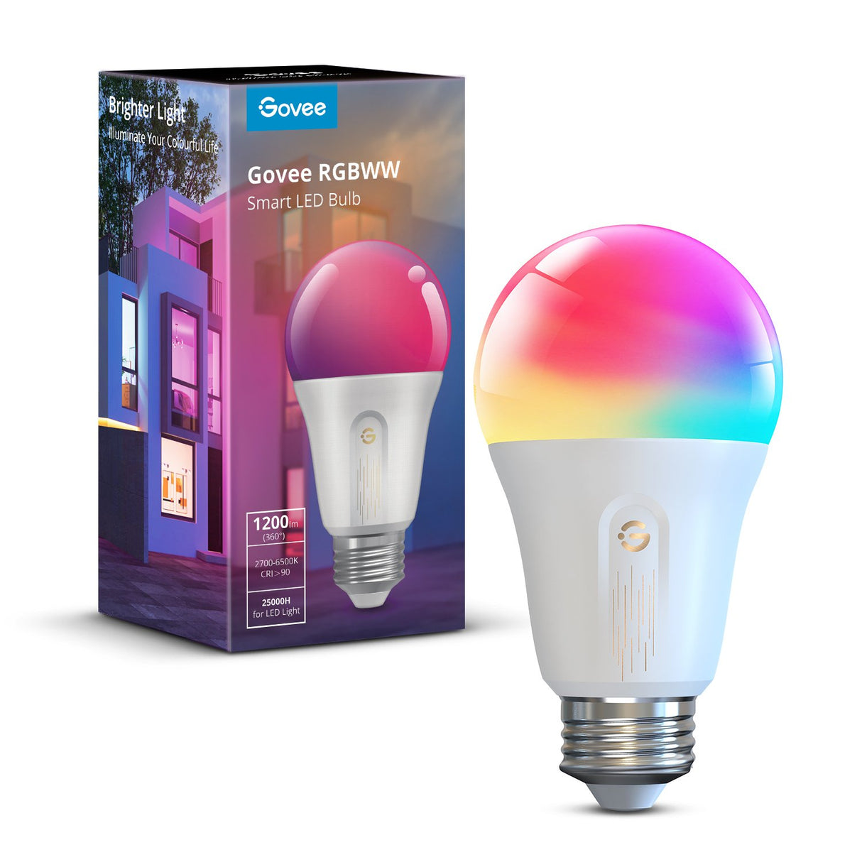 EAN 6974316992745 - Govee H6009 Bombilla inteligente Wi-Fi/Bluetooth 12 W imagen 2