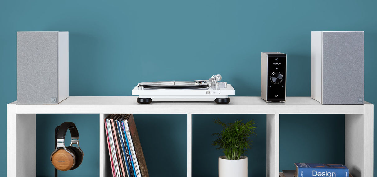 Tocadiscos Denon Dp-450 Usb Blanco