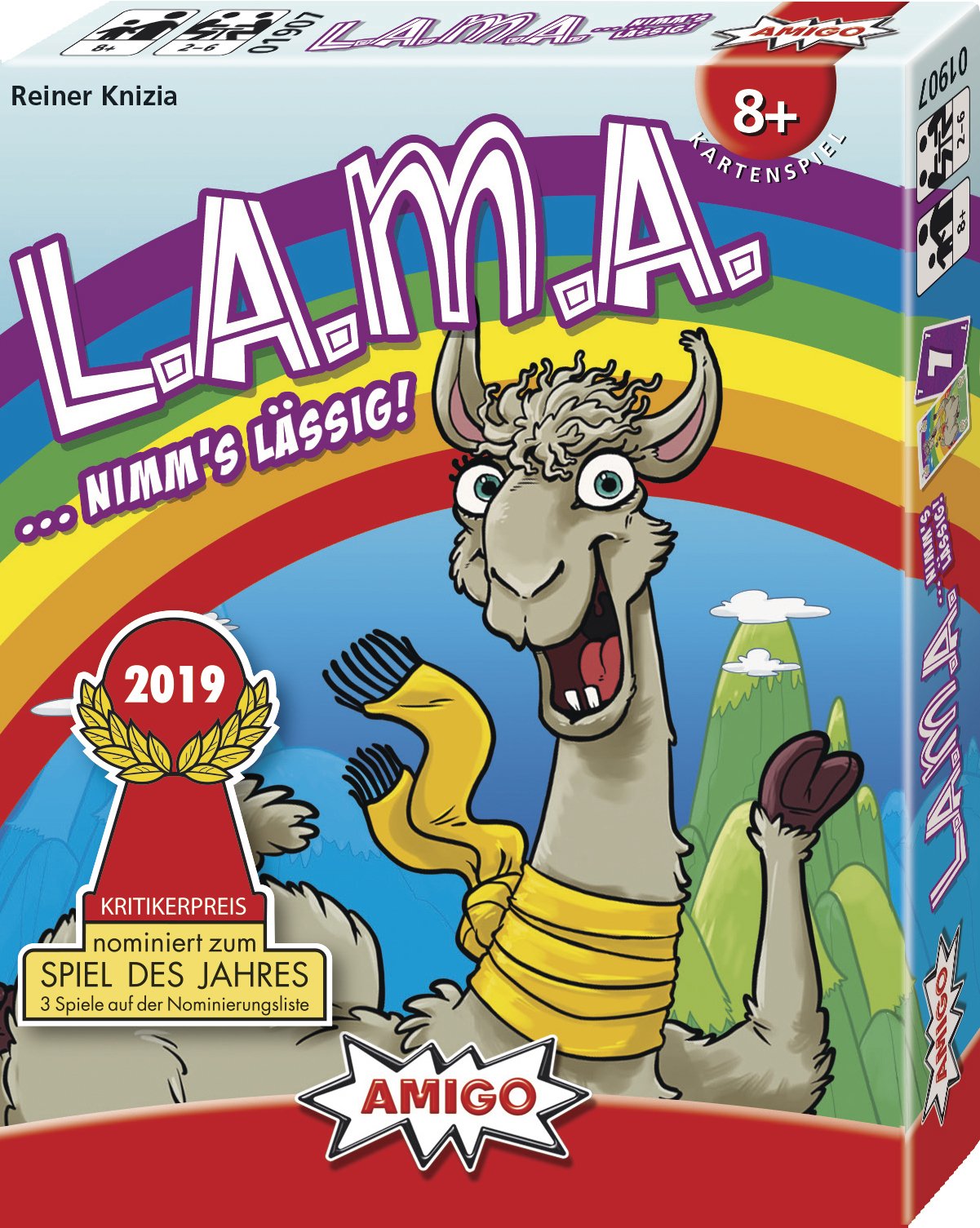 Amigo Lama, Juego De Cartas Ami01907