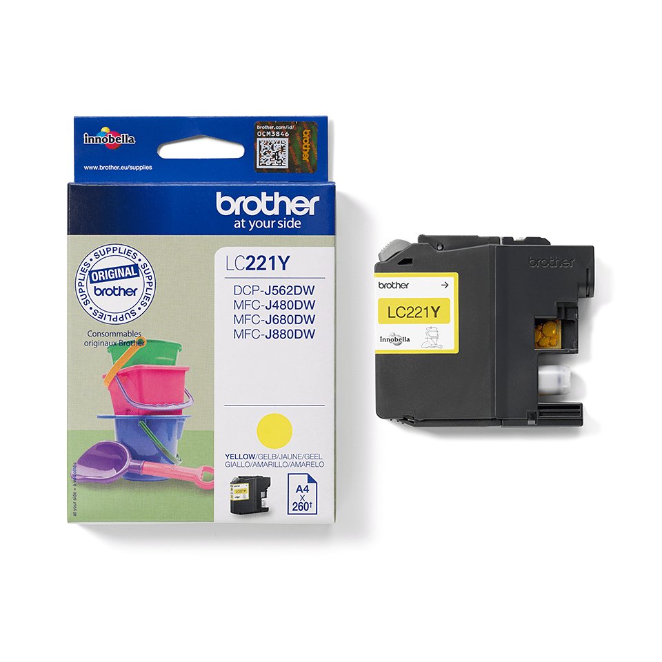Brojoher Tinte Amarillo Lc-221y Lc221y