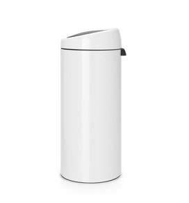 Brabantia Touch Bin New, White, 30 L