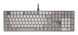 EAN 4025112117244 - CHERRY KC 500 MX LP teclado Hogar / Oficina USB QWERTZ Alemán Gris imagen 1
