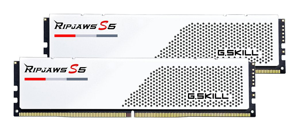 G.Skill Memoria 64 Gb Ddr5 5600 (2x 32 Gb) Kit Dual Ripjaws S5, Intel Xmp F5-5600j4645a32gx2-Rs5w