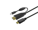 Touch Screen Cable 10m Black - Warranty: 144m