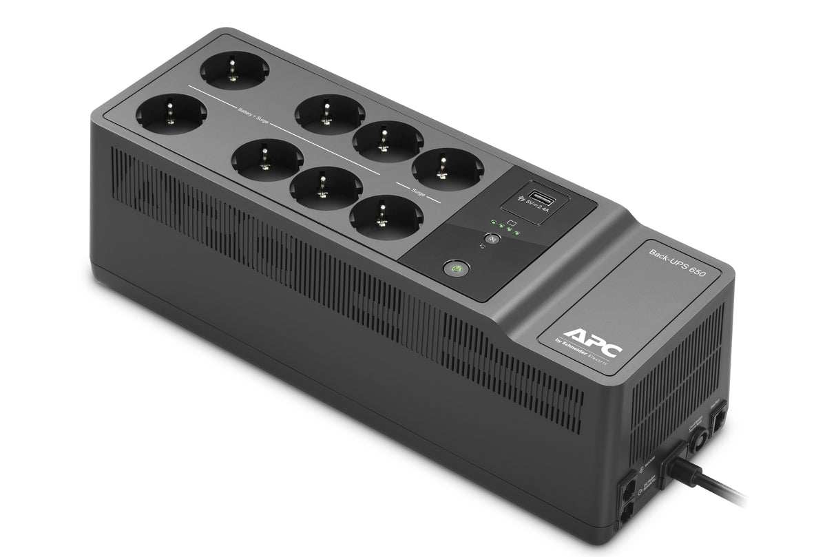 EAN 0731304347217 - APC Back-UPS 650VA 230V 1 USB charging port - (Offline-) USV sistema de alimentación ininterrumpida (UPS) imagen 1