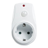 Enchufe Con Sensor Dia Noche Blanco   Logilink