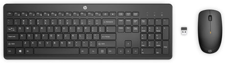 EAN 0198122958016 - HP 235 Wireless Mouse and Keyboard Combo teclado Ratón incluido Oficina RF inalámbrico Negro imagen 1
