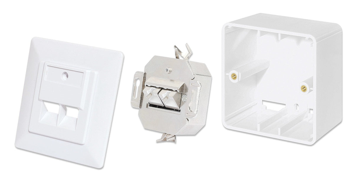 Intellinet 771894 Caja De Superficie Para Toma De Red Intellinet 771900 Y 771917