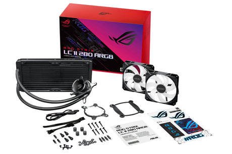 EAN 4711081885641 - ASUS ROG STRIX LC II 280 ARGB Procesador Sistema de refrigeración líquida todo en uno 14 cm Negro 1 pieza imagen 5