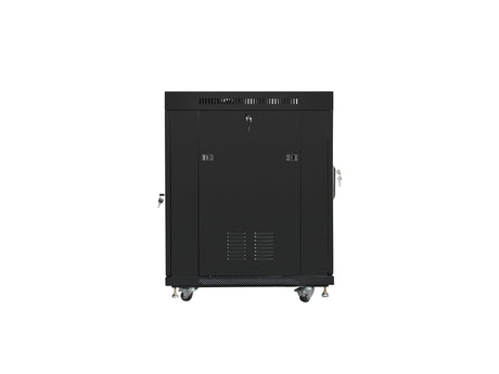 EAN 5901969433883 - Lanberg FF01-8015-12BL armario rack 15U Rack o bastidor independiente Negro imagen 4