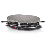 Parrilla Princess Stone 8 Oval & Raclette 162720 1200w Tamaño 43*30cm