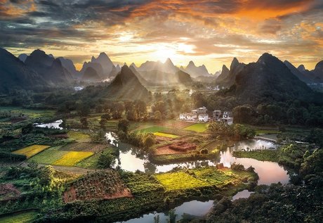 Puzzle High Quality View Of China 2000pzs