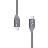 Daten- Und Ladekabel Usb-C 2.0 > Usb-C 2.0 Grau, 1 Meter