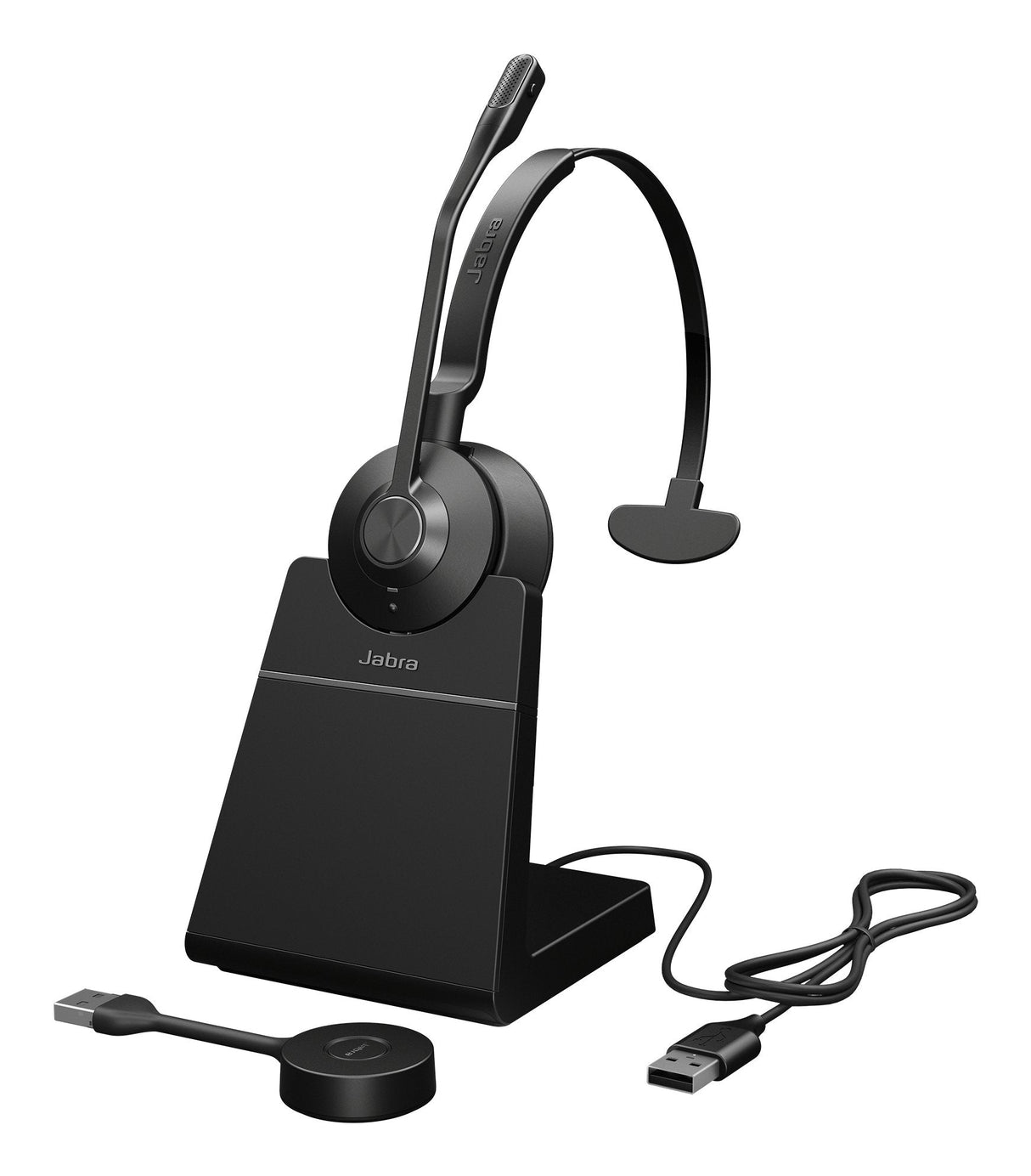 Auriculares  Jabra Engage 55 Se Uc Mono Usb-A Incl. Estación De Carga